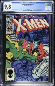 Uncanny  X-Men #191 1985 Marvel Comics CGC 9.8 1st app Nimrod White Pages 024
