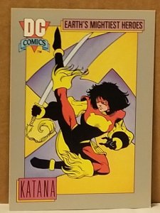 1991 DC Cosmic Card #61 Katana