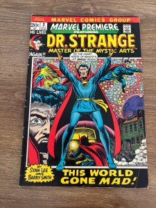 Marvel Premiere # 3 FN Comic Book Feat. Dr. Strange 6 J355