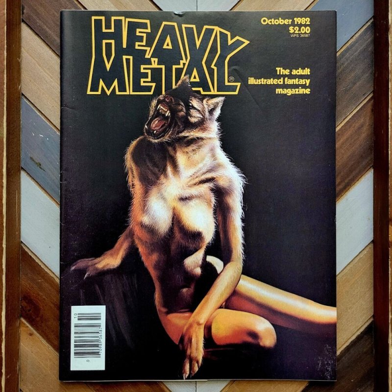 HEAVY METAL Vol.6 #7 & 8 (1982) Sharp Set Of 2 FANTASY ART Legendary Creators