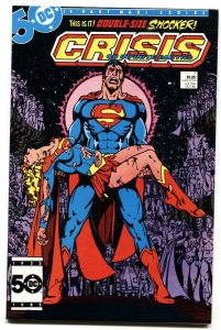 CRISIS ON INFINITE EARTH #7 1985-DC COMICS-SUPERGIRL DEATH-SUPERMAN-VF/NM