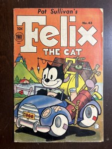 Felix the Cat #43 G/VG 3.0 Toby Press 1953 Otto Messmer