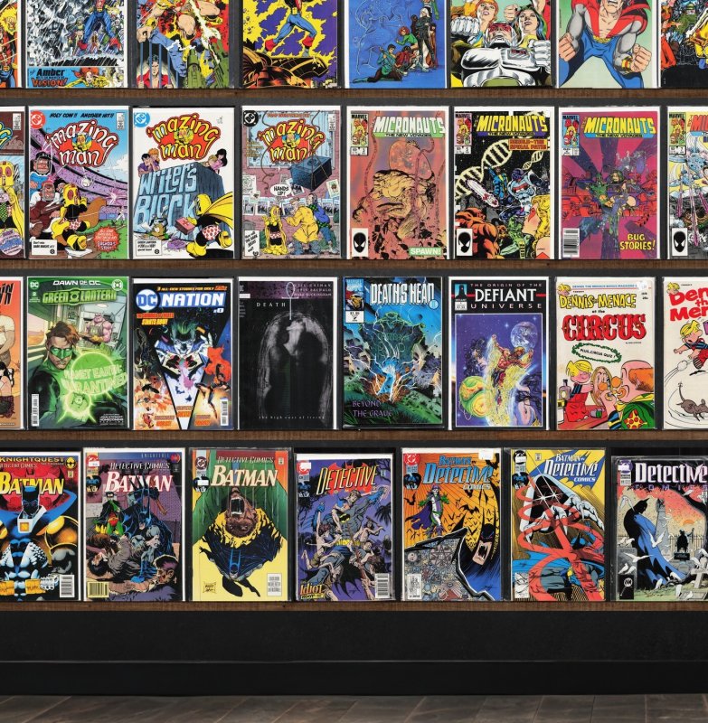 Huge Lot 140+ Comics with Detective Comics, Black Panther & More!