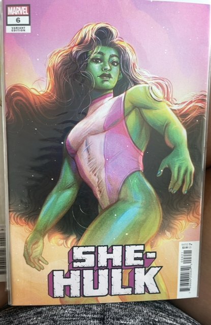 She-Hulk #6 Edge Cover (2022) She-Hulk 