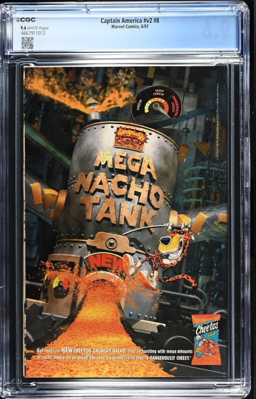 Captain America #v2 #8 (6/97) Graded CGC 9.6