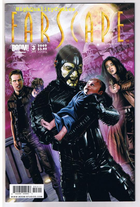 FARSCAPE #3  A, VF+, John Crichton, Aeryn Sun, 2008, more Sci-Fi in store