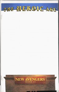New Avengers #1 Blank Cover (2010) The Avengers