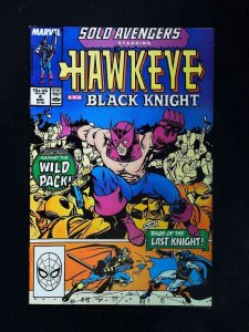 Solo Avengers #4  Marvel Comics 1988 Vf+