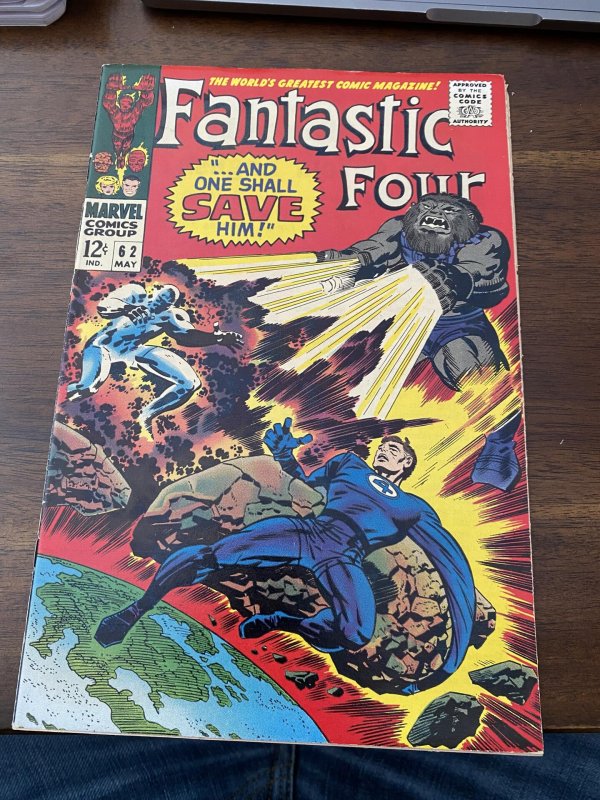 Fantastic Four #62 (1967) vs Blastarr