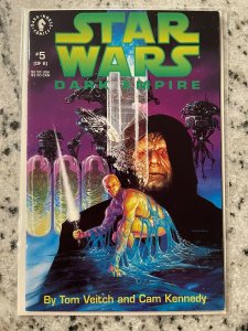 Star Wars Dark Empire # 5 NM Dark Horse Comic Book Limited Series Skywalker J599