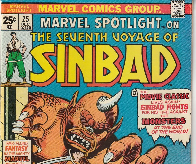 Marvel Spotlight(vol. 1) # 25 Seventh Voyage of SinBad