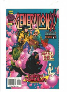 Generation X #18 VF+ 8.5 Marvel Comics 1996 Jubilee, White Queen, Onslaught