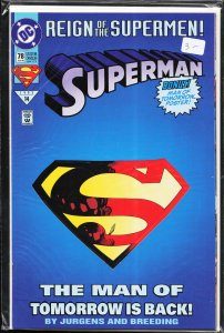 Superman #78 (1993) Superman