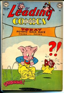 Leading #58 1952-DC-Peter Porkchops-Superman public service ad-FN