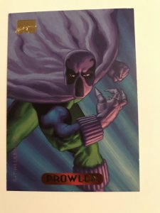 PROWLER #91 card : 1994 Marvel Masterpieces, NM; Hilderbrandt art