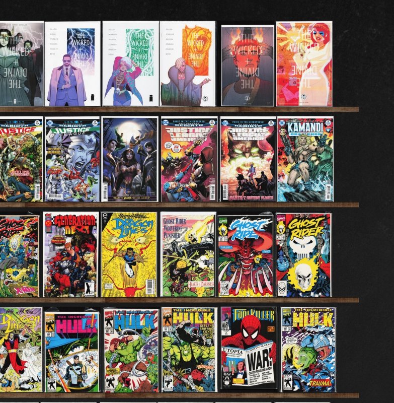 Huge Lot 150+ Comics with Ghost Rider, Supreme (1993) & More!