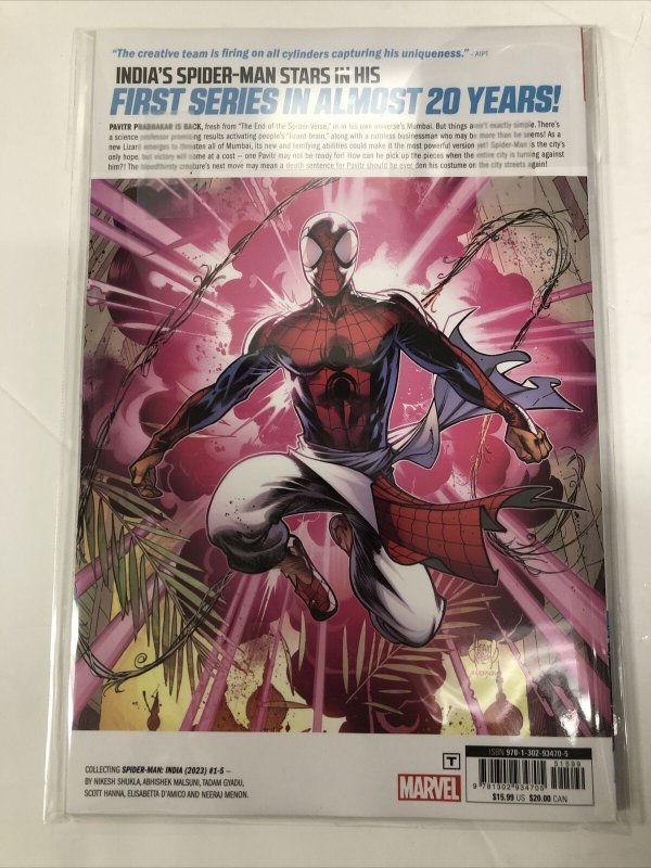 Spider-Man India: Seva (2024) Marvel TPB SC | Shukla | Malsuni