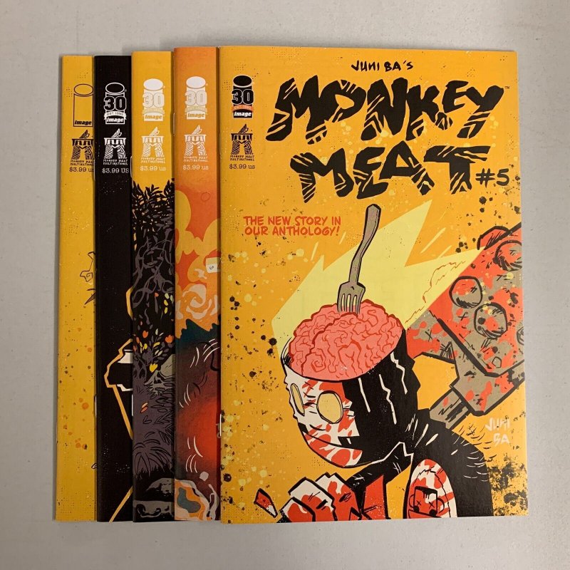 Monkey Meat #1-5 Set (Image 2022) 1 2 3 4 5 Juni Ba (9.0+) 