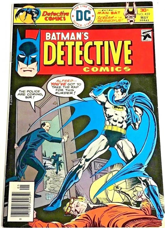 DETECTIVE COMICS#459 VG 1976 DC BRONZE AGE COMICS