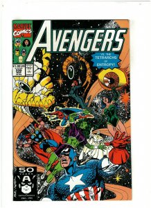 Avengers #330 NM- 9.2 Marvel Comics 1991 Larry Hama, Black Widow 