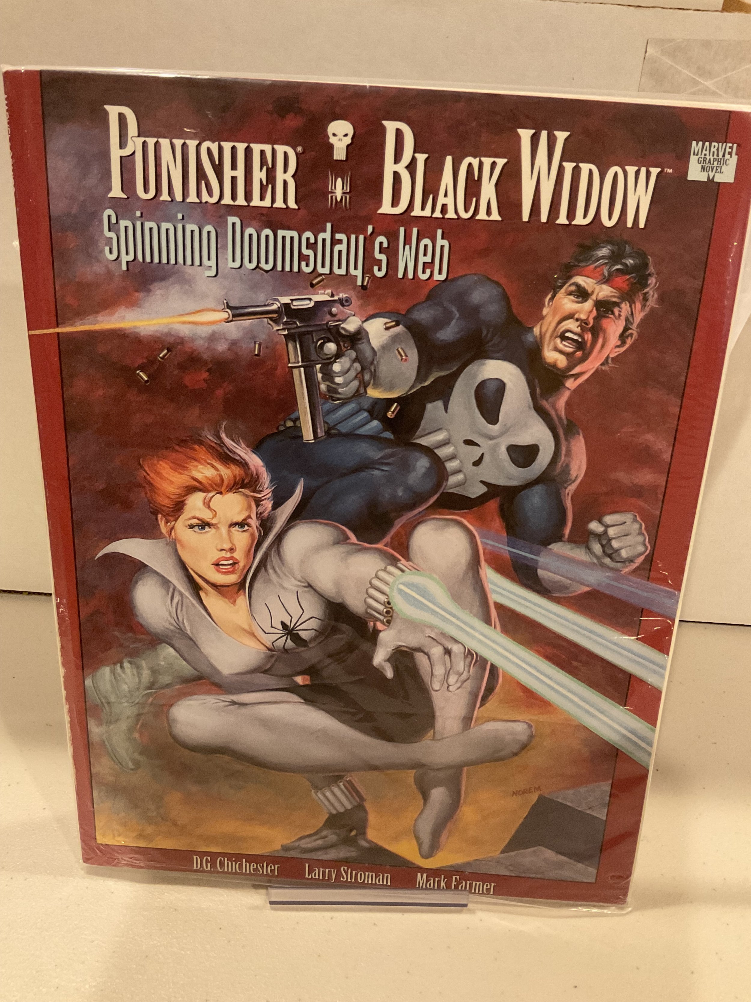 Punisher/Black Widow Spinning Doomsday’s  (Marvel Graphic Novel