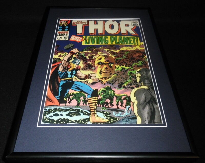 Thor #133 Framed 12x18 Cover Photo Poster Display Official Repro Living Planet