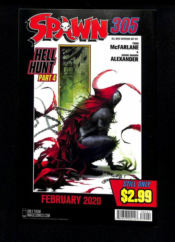 Spawn #304 Todd McFarlane Variant