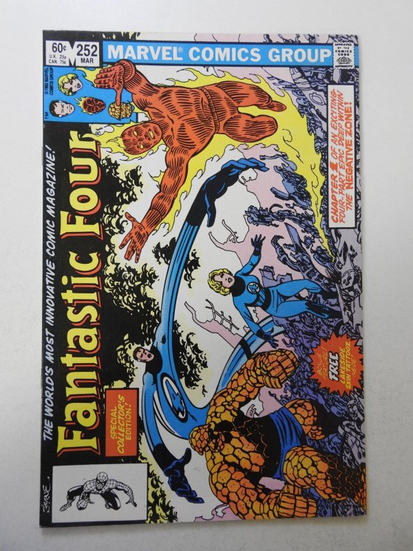 Fantastic Four #252 (1983) FN Condition! Tattooz intact!