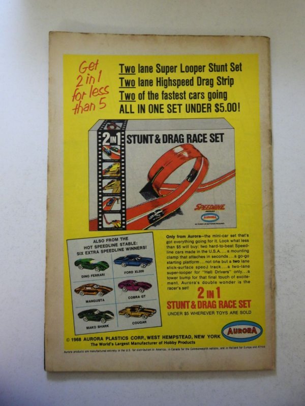 The Unexpected #110 (1969) VG Condition cover detached at 1 staple