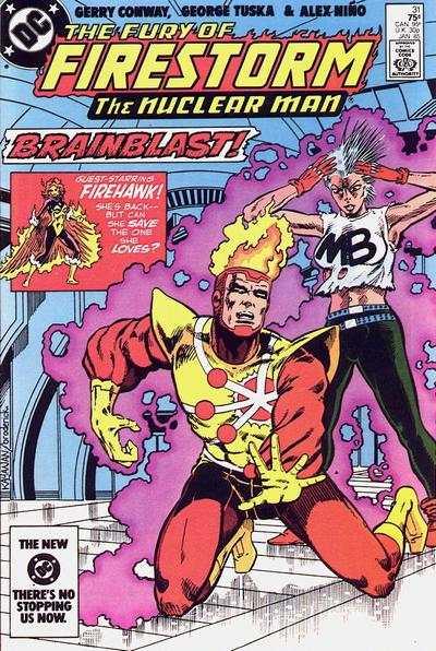 Fury of Firestorm (1982 series) #31, NM- (Stock photo)