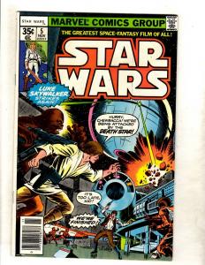 Star Wars # 5 NM- 1st Print Marvel Comic Book Jedi Skywalker Solo Chewy JF11