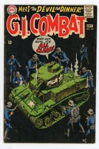 G.I. Combat #131 Joe Kubert Haunted Tank FN+