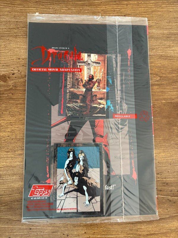 Dracula # 1 NM SEALED Topps Comic Book Mignola Cover Art 21 J268