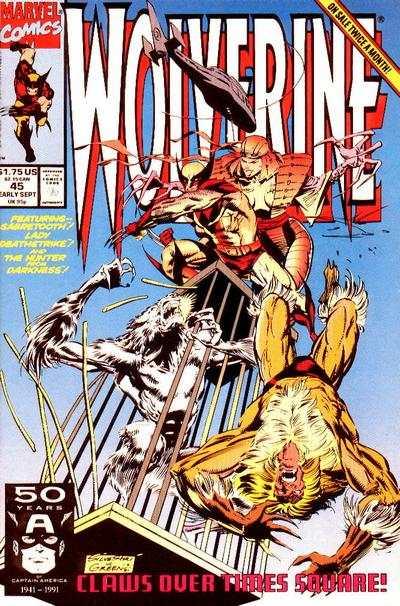 Wolverine (1988 series) #45, NM (Stock photo)