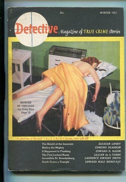 DETECTIVE-#1-WINTER 1951-CRAIG RICE-SOUTHERN STATES PEDIGREE-fn