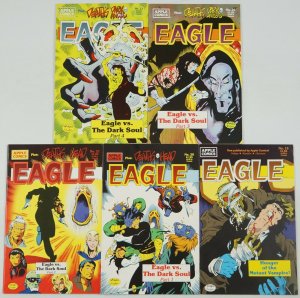 Eagle #1-23 VF/NM complete series - jack herman/neil vokes - 6 adam hughes - set