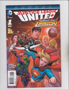 DC Comics! Justice League United! Issue 1!
