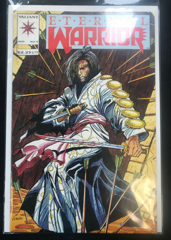 ETERNAL WARRIOR (F/F+) #4 FIRST APPEARANCE OF BLOODSHOT!! 1992