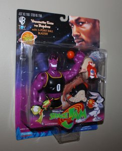 Michael Jordan Space Jam: Yosemite Sam & Bupkus Figure MOC  1996