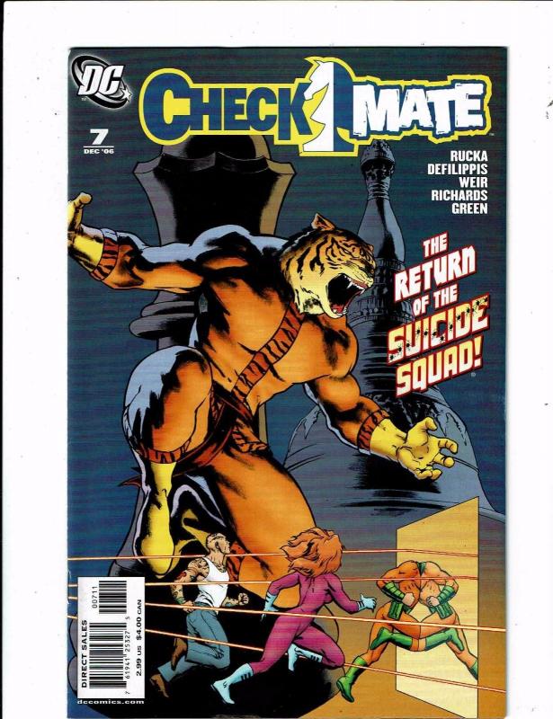 Lot Of 8 Checkmate DC Comic Books # 1 2 3 4 5 6 7 8 Batman Superman Flash J212