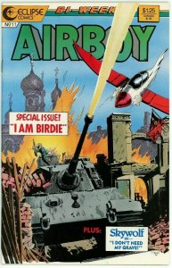 Airboy #11 (1986 Eclipse) - 9.4 NM *I Am Birdie*