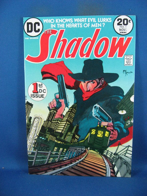 THE SHADOW 1 VF NM KALUTA FIRST ISSUE DC 1975