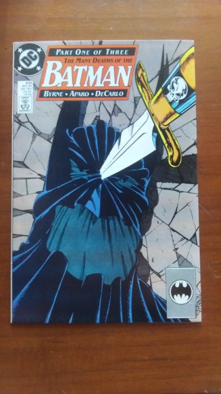 Batman #433 Part 1 of 3 The Many Deaths of the Batman. Excellent Condition