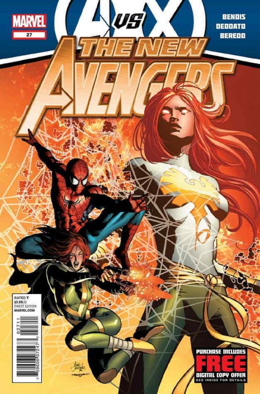 New Avengers (2nd Series) #27 FN ; Marvel | Bendis Avengers vs X-Men