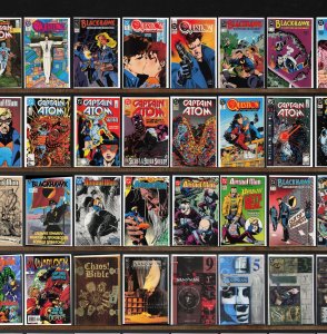 Huge Lot 150+ Comics with Captain Atom, Animal Man, Blackhawk & More!