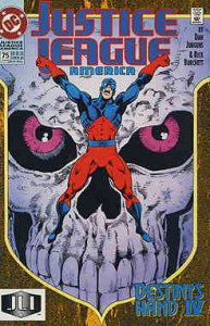 Justice League America #75 FN ; DC | Dan Jurgens the Atom