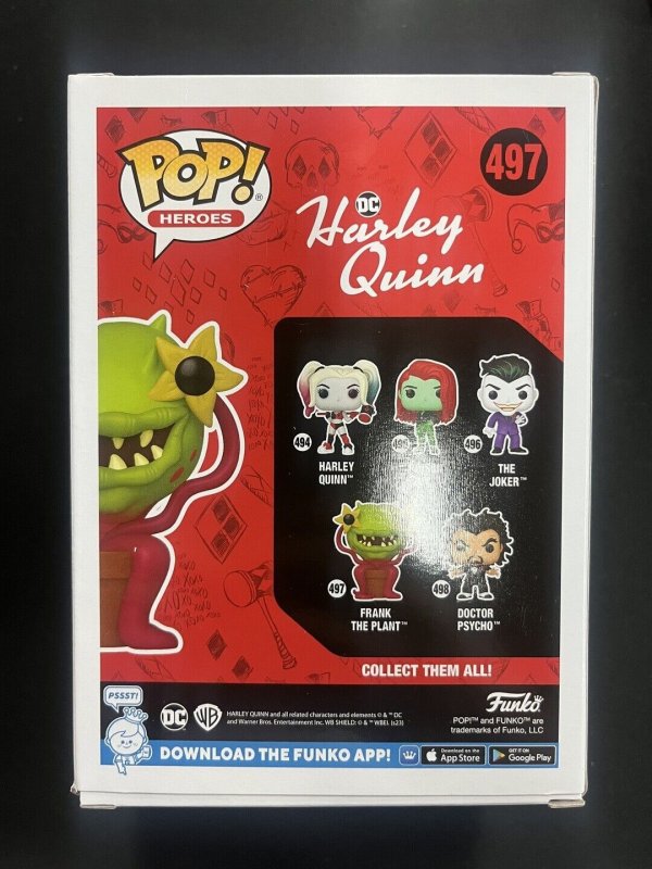 Funko Pop! Harley Quinn: Poison Ivy (Plant Suit) Glow – Vinyle Lumineux Neuf
