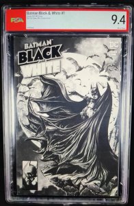 2021 Batman Black & White #1 Suayan Cover A, PSA Graded 9.4