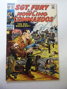 Sgt. Fury #61 (1968) VG/FN Condition