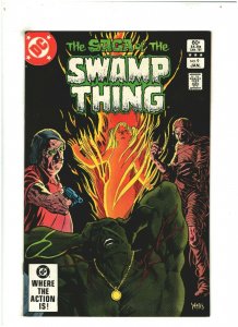 Saga of the Swamp Thing #9 VF+ 8.5 DC Comics 1983